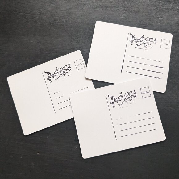 Set of 3 Beach Themed Post cards - Handmade - Oahu Hawaii Ocean Art - Picture 2 of 5